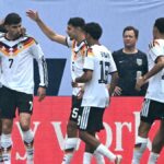 Zweites Gruppenspiel der deutschen Mannschaft